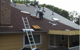 GAF shingle install